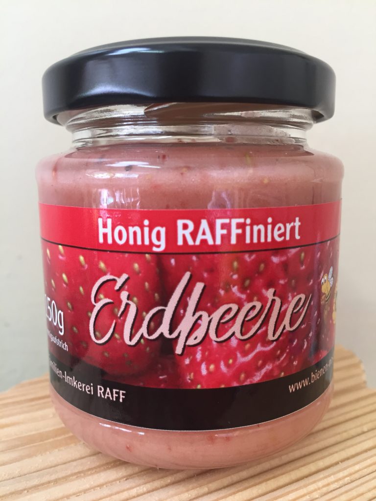 Honig RAFFiniert Erdbeere