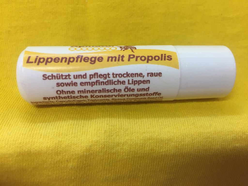 Lippenpflege mit Propolis
